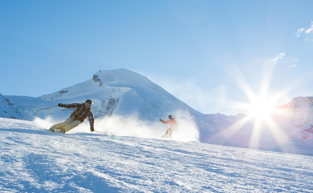 Hotel Garni Domino Saas Fee المظهر الخارجي الصورة