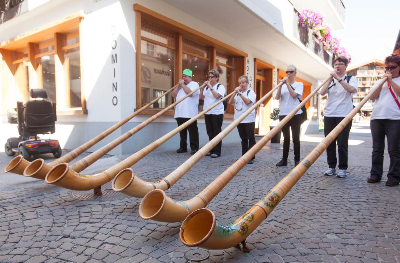 Hotel Garni Domino Saas Fee المظهر الخارجي الصورة